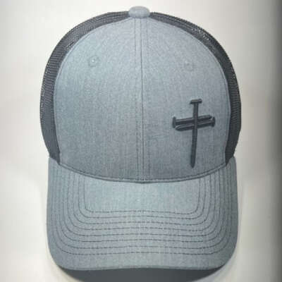 Cross of Nails Trucker Cap - Available in Grey