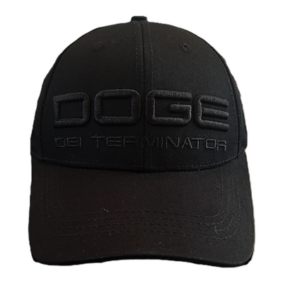 DOGE - DEI Terminator Cap - Available in Black