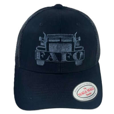 FAFO Big Rig Trucker Cap - Available in Black