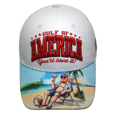 Gulf Of America Caps - Available in White or Navy