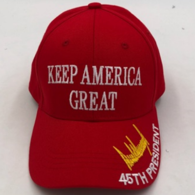 "Keep America Great" Signature Cap - Available in Red, White, Pink, and Black