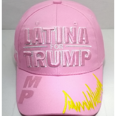 Latina For Trump Cap - Available in Pink or Pink Camo