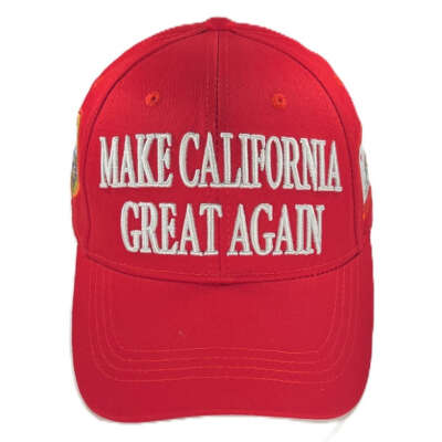 Make California Great Again Cap - Available in Red