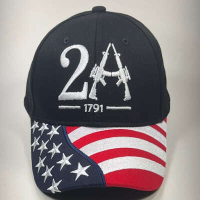 Second Amendment Cap - Available in Red, Blue and Black