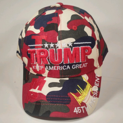 Trump Keep America Great Signature Camo Cap - Pink Camo, Green Camo & Red Camo