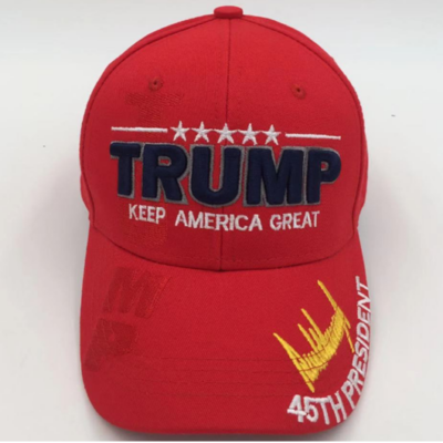 Trump Signature “Keep America Great” Cap – Available in 9 colors